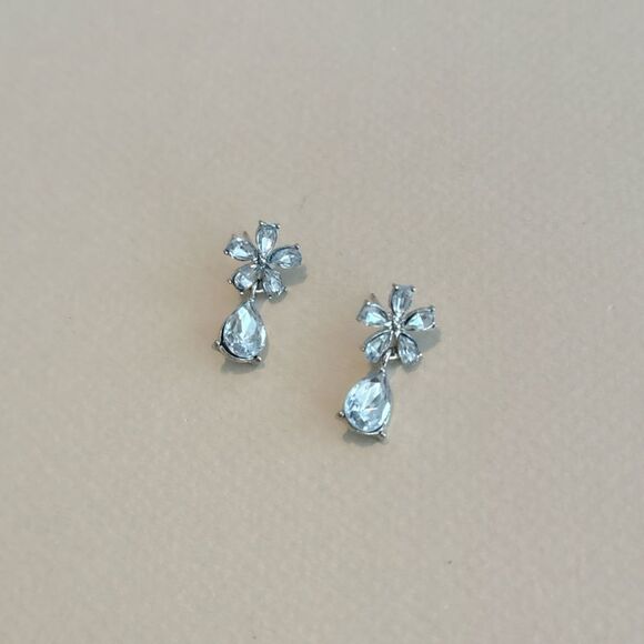 Flower earrings M944 - Picture 3 of 4